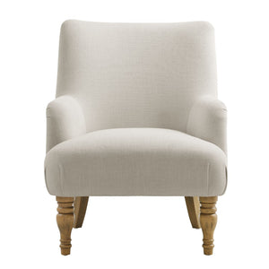 Modway Furniture Ellington Fabric Upholstered Accent Armchair – Classic Comfort with Timeless Elegance for Any Space Salt EEI-7057-SAL