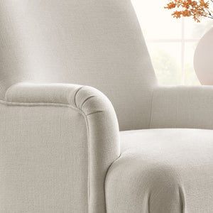 Modway Furniture Ellington Fabric Upholstered Accent Armchair – Classic Comfort with Timeless Elegance for Any Space Salt EEI-7057-SAL