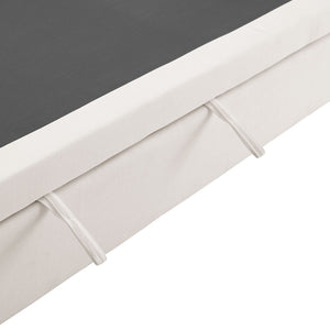 Modway Furniture Commix Down-Filled Overstuffed Sleeper Sofa - Luxurious Comfort with Modern Design and No Assembly Needed Pure White EEI-7080-PUW