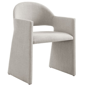 Modway Furniture Talia Upholstered Dining Armchair: Modern Design, Ergonomic Comfort, and Versatile Style for Any Space Linen EEI-7082-LIN
