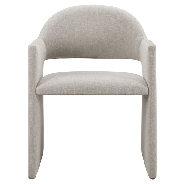 Modway Furniture Talia Upholstered Dining Armchair: Modern Design, Ergonomic Comfort, and Versatile Style for Any Space Linen EEI-7082-LIN