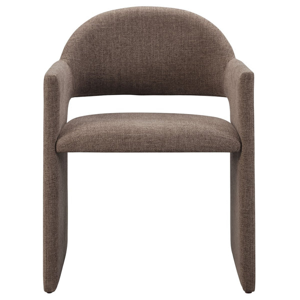 Modway Furniture Talia Upholstered Dining Armchair: Modern Design, Ergonomic Comfort, and Versatile Style for Any Space Mocha EEI-7082-MOC
