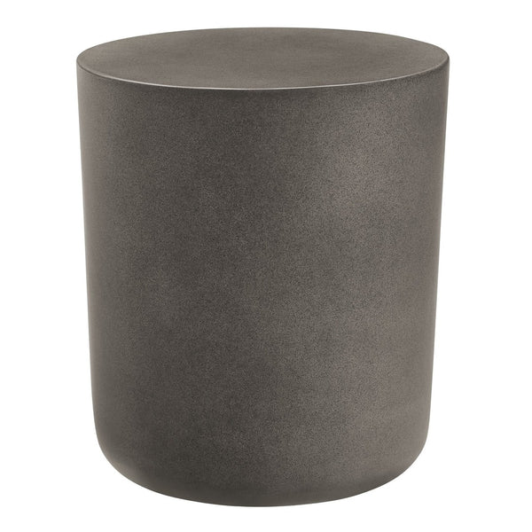 Modway Furniture Brion Indoor-Outdoor Concrete Stool by Modway – Modern Accent for Versatile Seating & Display Use Gray EEI-7088-GRY