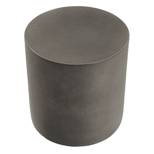 Modway Furniture Brion Indoor-Outdoor Concrete Stool by Modway – Modern Accent for Versatile Seating & Display Use Gray EEI-7088-GRY