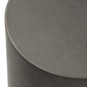 Modway Furniture Brion Indoor-Outdoor Concrete Stool by Modway – Modern Accent for Versatile Seating & Display Use Gray EEI-7088-GRY