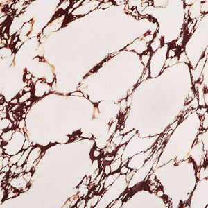 Modway Furniture Valen Indoor-Outdoor Arched Concrete Coffee Table by Modway - Stylish, Durable, and Chic Centerpiece Red Marble EEI-7097-RED