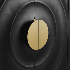 Modway Furniture Beau 24" Bathroom Vanity Cabinet - Elegant Solid Wood Design with Adjustable Storage & Customizable Top EEI-7147-BLK