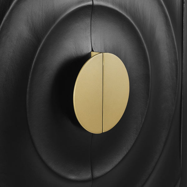 Modway Furniture Beau 24" Bathroom Vanity Cabinet - Elegant Solid Wood Design with Adjustable Storage & Customizable Top EEI-7147-BLK