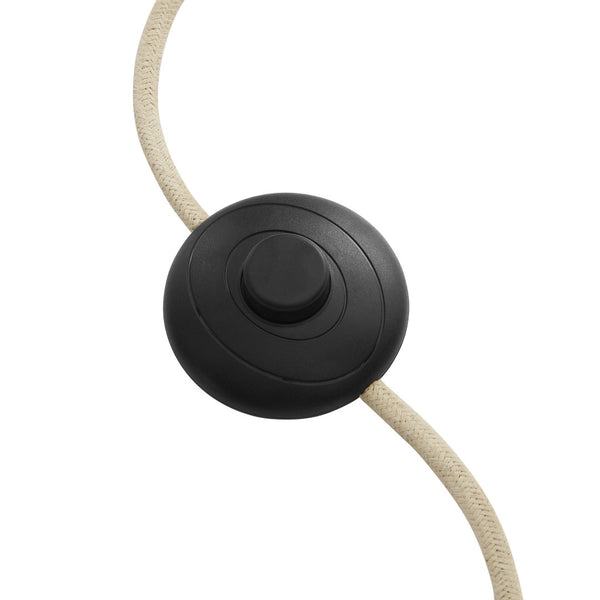 Modway Furniture Saylor Carved Ribbed Wood Floor Lamp with White Drum Shade - Modern Farmhouse Decor for Any Room EEI-7190-WHI-GRY