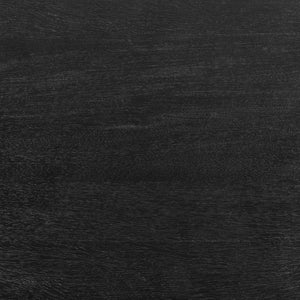 Modway Furniture Porter 45" Wood Console Table - Stylish Black Mango Wood with Geometric Legs for Modern Spaces EEI-7197-BLK