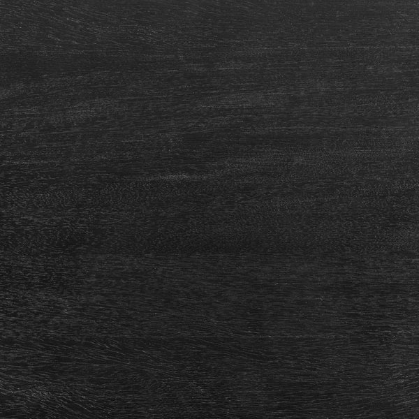 Modway Furniture Porter 45" Wood Console Table - Stylish Black Mango Wood with Geometric Legs for Modern Spaces EEI-7197-BLK