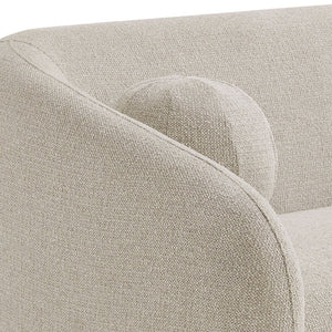 Modway Furniture Holland Curved Swivel Sofa by Modway - Luxurious Chenille Upholstery with Effortless Comfort Design Dove Gray EEI-7217-DOV