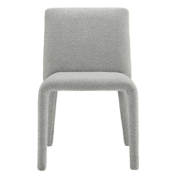 Modway Furniture Rhodes Fabric Upholstered Dining Chair - Eco-Friendly Chenille, Modern Comfort for Any Space Dove Gray EEI-7222-DOV