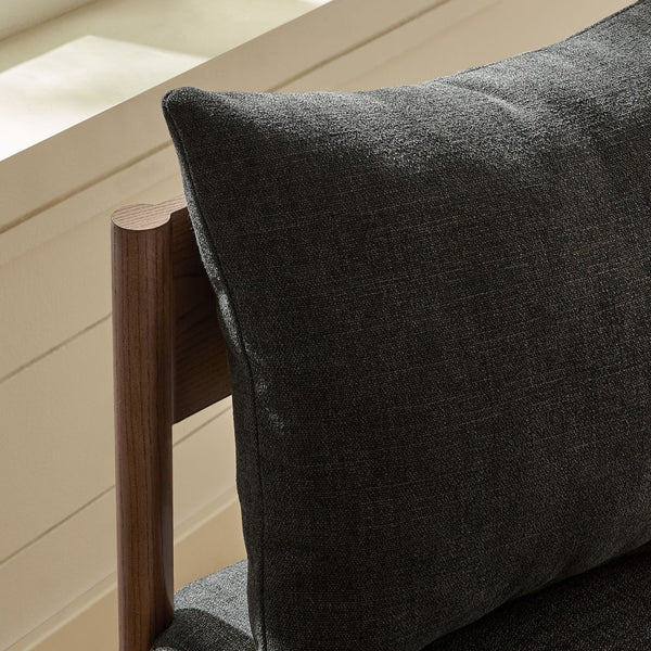 Modway Furniture Remington Wood Dining Side Chair - Sleek Scandinavian Design with Comfort and Durable Style Charcoal EEI-7242-CHA