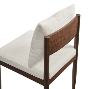 Modway Furniture Remington Wood Dining Side Chair - Sleek Scandinavian Design with Comfort and Durable Style Salt EEI-7242-SAL