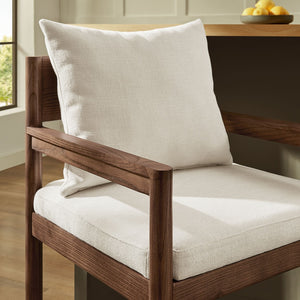 Modway Furniture Remington Bar Stool – Contemporary Scandinavian Design with Comfort and Support for Modern Spaces Salt EEI-7245-SAL