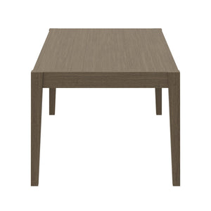 Modway Furniture Northlake 83" Rectangular Outdoor Teak Dining Table – Perfect for Patios, Modern Design & Durability EEI-7257-WGR