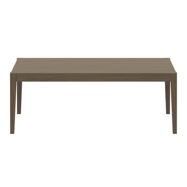 Modway Furniture Northlake 83" Rectangular Outdoor Teak Dining Table – Perfect for Patios, Modern Design & Durability EEI-7257-WGR
