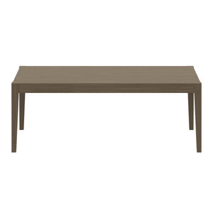 Modway Furniture Northlake Solid Teak Outdoor Dining Set Seats Eight with Cross-back Armchairs Weathered Gray Pebble EEI-7271-WGR-PEB