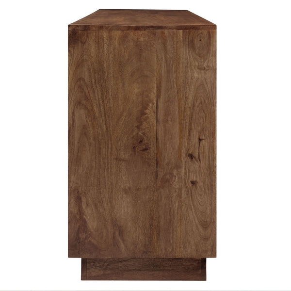 Modway Furniture Veda 72" Mango Wood Sideboard Cabinet - Modern Design, Ample Storage, Perfect for Dining & Living Spaces EEI-7285-WAL