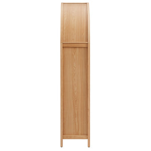 Modway Furniture Calista 79" Tall Wide Rattan Arched Storage Cabinet – Stylish & Functional Solution for Any Space Natural EEI-7294-NAT