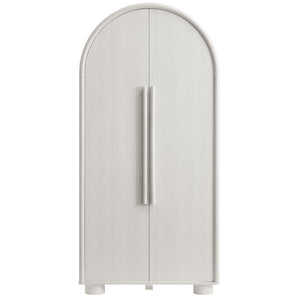 Modway Furniture Bellamy Tall Arched Storage Cabinet - Elegant Contemporary Design for Stylish Organization Solutions Ash EEI-7313-ASH