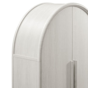 Modway Furniture Bellamy Tall Arched Storage Cabinet - Elegant Contemporary Design for Stylish Organization Solutions Ash EEI-7313-ASH