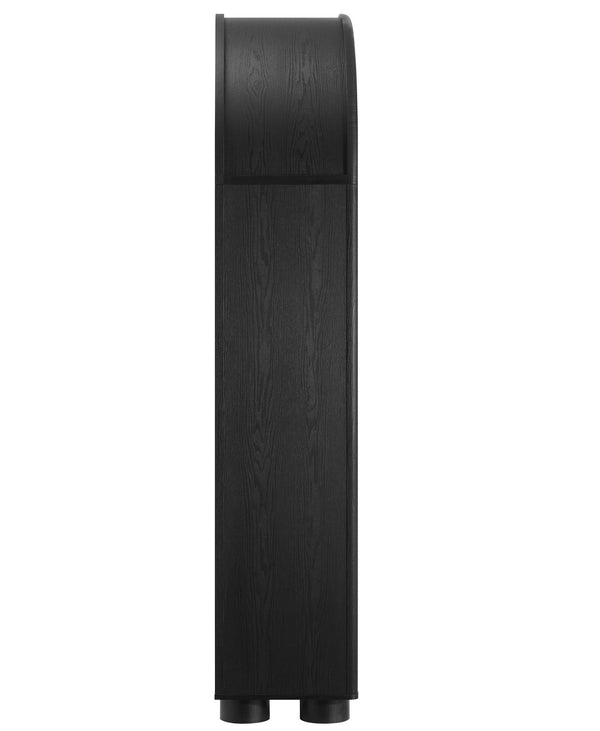 Modway Furniture Bellamy Tall Arched Storage Cabinet - Elegant Contemporary Design for Stylish Organization Solutions Black EEI-7313-BLK