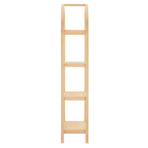 Modway Furniture Vexley 72-Inch Tall Narrow Arched Bookshelf - Modern Minimalist Design for Stunning Home Displays Natural EEI-7316-NAT