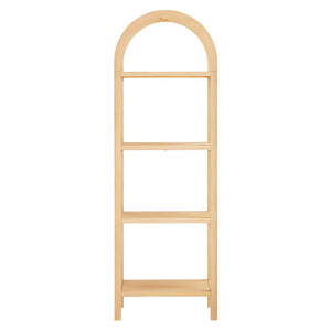 Modway Furniture Vexley 72-Inch Tall Narrow Arched Bookshelf - Modern Minimalist Design for Stunning Home Displays Natural EEI-7316-NAT