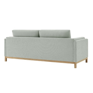 Modway Furniture Roscoe 81-Inch Fabric Sofa by Modway - Luxurious Mélange Chenille for Ultimate Comfort and Style Mist EEI-7327-MST