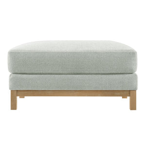 Modway Furniture Roscoe Fabric Ottoman - Plush Rectangular Design with Durable Chenille Upholstery for Comfort & Style Mist EEI-7330-MST