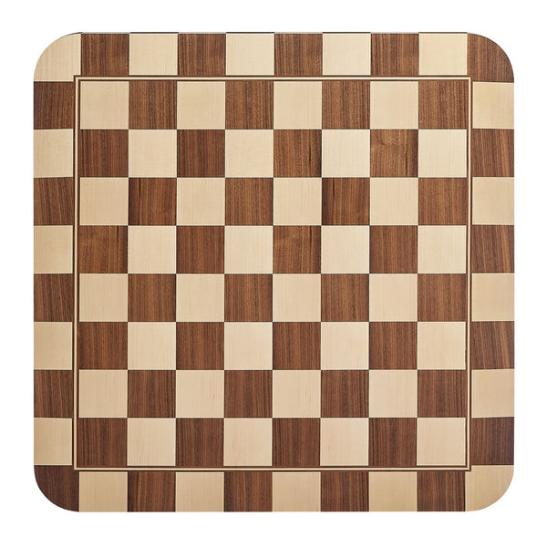 Modway Furniture Oscar 36 Inch Square Checkered Dining Table - Vintage-Inspired Design for Stylish Dining Spaces Oak and Walnut EEI-7351-OWC