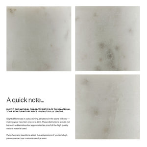 Modway Furniture Caldera 60" Curved Solid Wood & Marble Sideboard - Stylish Storage Cabinet for Modern Spaces EEI-7355-NAT