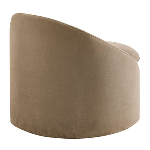 Modway Furniture Sadie Modway Slipcover Accent Chair with Down Cushion and Sinuous Spring Support Almond EEI-7358-ALM