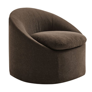 Modway Furniture Sadie Modway Slipcover Accent Chair with Down Cushion and Sinuous Spring Support Cocoa EEI-7358-COA