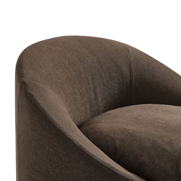 Modway Furniture Sadie Modway Slipcover Accent Chair with Down Cushion and Sinuous Spring Support Cocoa EEI-7358-COA