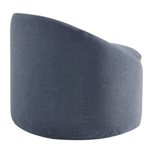 Modway Furniture Sadie Modway Slipcover Accent Chair with Down Cushion and Sinuous Spring Support Denim EEI-7358-DEN