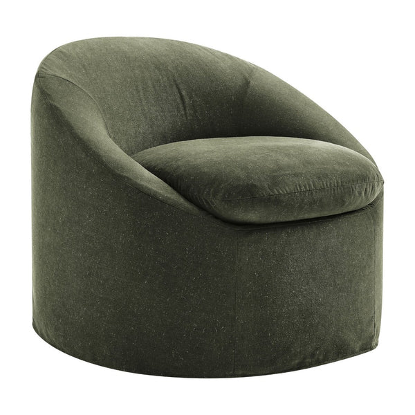 Modway Furniture Sadie Modway Slipcover Accent Chair with Down Cushion and Sinuous Spring Support Sage EEI-7358-SGE