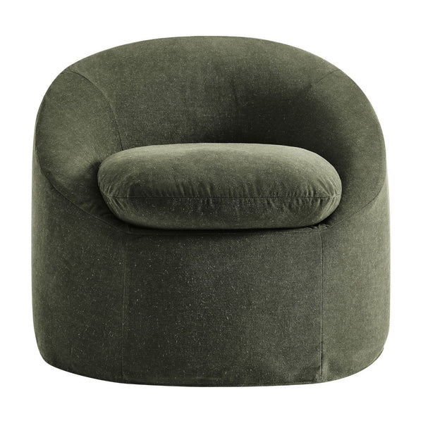 Modway Furniture Sadie Modway Slipcover Accent Chair with Down Cushion and Sinuous Spring Support Sage EEI-7358-SGE