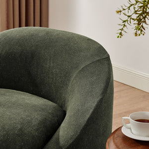 Modway Furniture Sadie Modway Slipcover Accent Chair with Down Cushion and Sinuous Spring Support Sage EEI-7358-SGE
