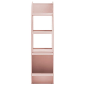 Modway Furniture Daydream 58" Arched Bookshelf - Sculptural Open Shelving for Stylish Storage and Display Solutions Soft Pink EEI-7390-SPN