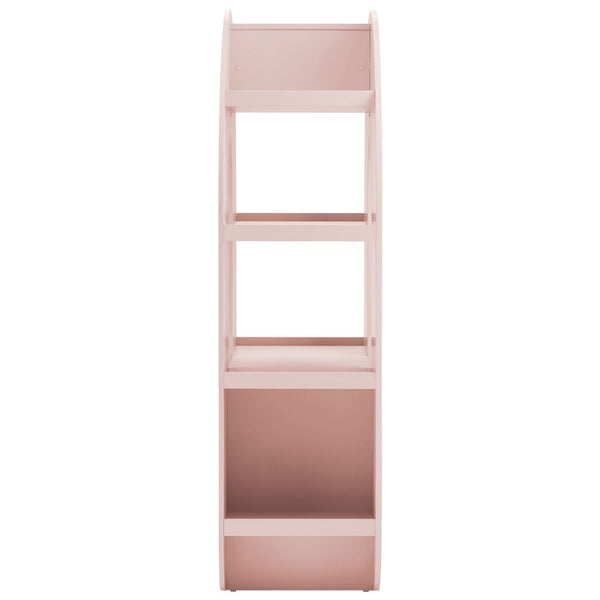 Modway Furniture Daydream 58" Arched Bookshelf - Sculptural Open Shelving for Stylish Storage and Display Solutions Soft Pink EEI-7390-SPN
