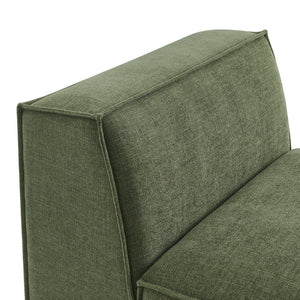 Modway Furniture Restore Modway Armless Modular Chair with Performance Fabric and Pocket Coil Seating Foliage EEI-7395-FOL