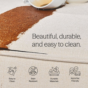 Modway Furniture Restore Modway Low Profile Modular Lounge Chair with Performance Fabric Piped Cushions Mocha EEI-7399-MOC