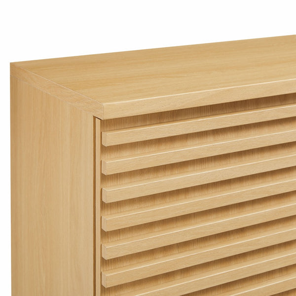 Modway Furniture Render Wall Mounted Bathroom Cabinet – Stylish Storage Solution with Mid-Century Charm & Functionality Oak EEI-7438-OAK