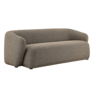 Modway Furniture Monica Boucle Cloud Sofa Modway 88 Inch Sculptural Living Room Seating for Four Earth EEI-7501-ETH