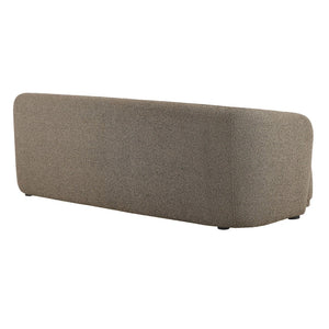 Modway Furniture Monica Boucle Cloud Sofa Modway 88 Inch Sculptural Living Room Seating for Four Earth EEI-7501-ETH