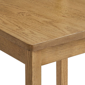 Modway Furniture Jax Solid Oak Barstool Sculpted Razor Back Vintage Bistro Style for Kitchen Islands Weathered Oak EEI-7506-WOA