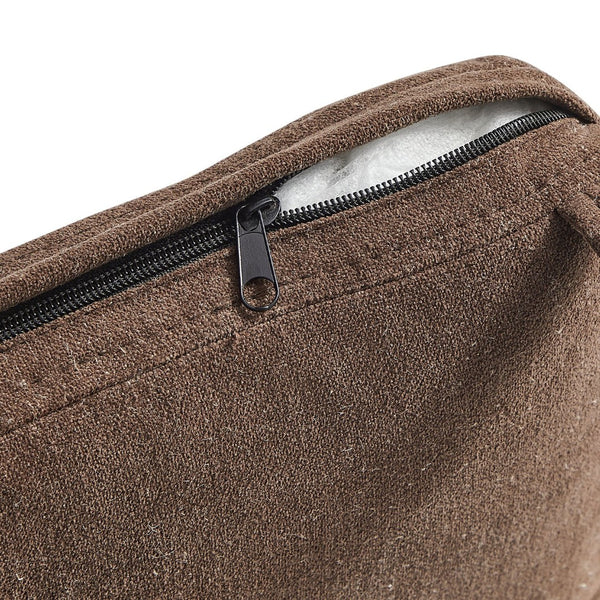 Modway Furniture Jax Modway Textured Dining Seat Cushion with Corner Ties for Padded Chair Comfort Cocoa EEI-7507-COA